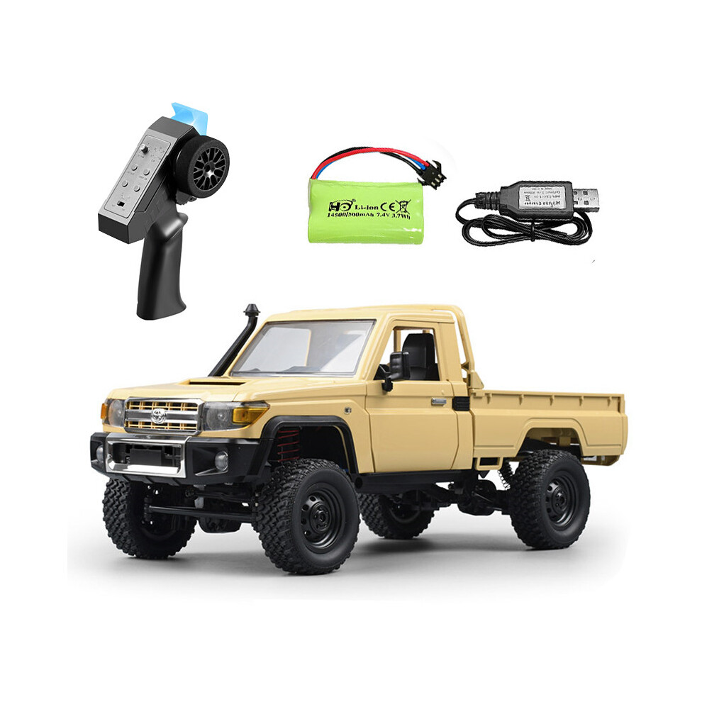 (Beige) For Mn82 1:12 Full Scale Rtr Car Toy 2.4G 4Wd Off-Road Remote Control Car Truck Beige 320997498117