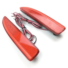 Heck StoßStange Reflektor LED Licht Heck Brems Nebel Scheinwerfer Auto Styling für 6 Atenza 2013 2014 2015 2016 Rot