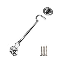 6" Plain Polished Chrome Cabin Hook by Ironmongery World