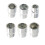 108PCS Drive Ratchet Set 1/2 1/4 Socket Mechanics Tool Kit CR-V Chrome 7