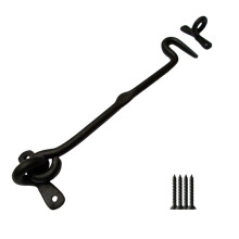 16" Hand Forged Blacksmith Cabin Hook by Ironmongery World