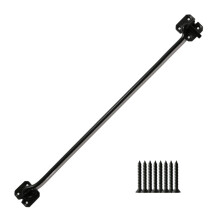 24" Steel Wire Cabin Hook Catch Black
