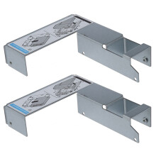 2X Adaptateur de Caddy 2,5 Pouce A 3,5 Pouce Etui de Disque Dur pour  9W8C4 Y004G F238F / G302D / X968D SAS /