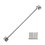 18" Steel Wire Cabin Hook Catch Zinc 1