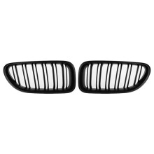 Auto Front Nieren Doppel Linie Kühlergrill Sport Grill Ersatz für  F06 F12 F13 M6 650i 640i 2012-2018 Glänzend Schwarz