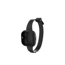 (Black) Expansion Band Strap Silicone Protective Cover Wristband Backpack Bicycle Stripe Cat Collar for Insta360 GO Ultra