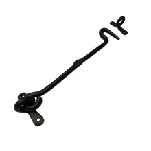 8" Hand Forged Blacksmith Cabin Hook by Ironmongery World