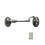 3" Plain Polished Chrome Cabin Hook 1
