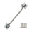 10" Steel Wire Cabin Hook catch Zinc 1