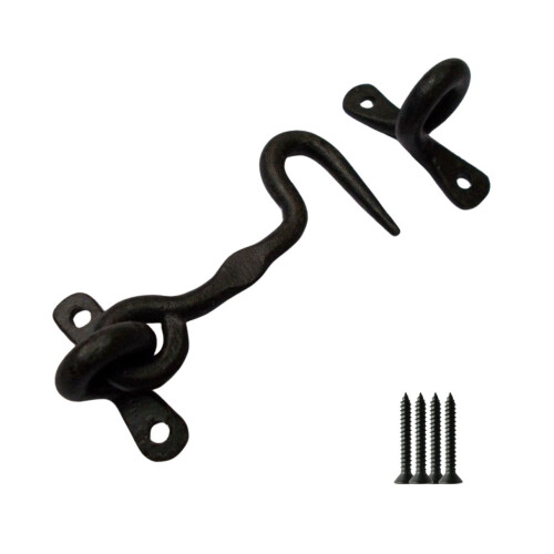 3" Hand Forged Blacksmith Cabin Hook