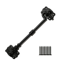6" Decorative Cabin Hook Black Antique by Ironmongery World