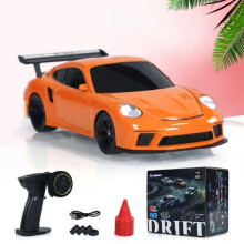 1:43 4WD Speed RTR RC Car 2.4G Mini Racing Drift Toy With Traffic Cones