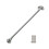 16" Plain Cast Iron Cabin Hook Galvanised by Ironmongery World 1
