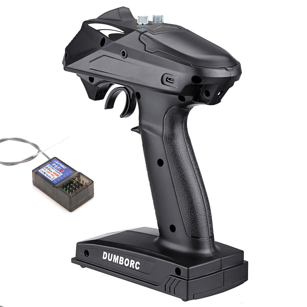 Rc Car Tank 6-Channel 2.4G Transmitter With P6fg Receiver Dumborc-X6 320997475071