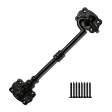 12" Decorative Cabin Hook Black Antique by Ironmongery World