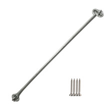 24" Plain Cast Iron Cabin Hook Galvanised by Ironmongery World