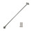 24" Plain Cast Iron Cabin Hook Galvanised by Ironmongery World 1