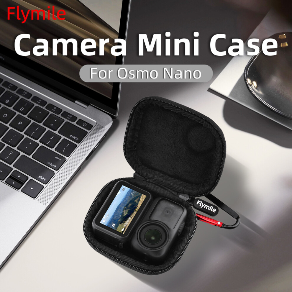 Camera Body Case Compact Handheld Case Includes Carabiner for DJI OSMO NANO