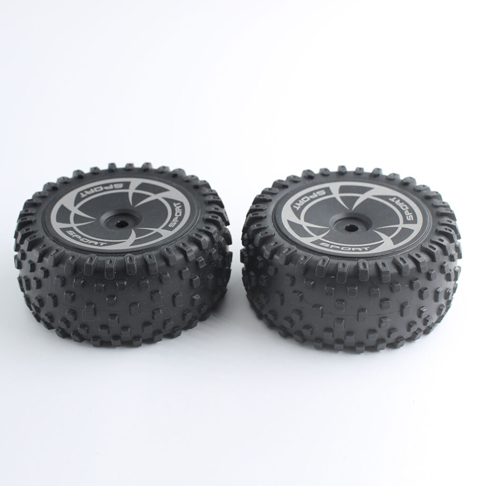 (Back Tires) 2Pcs Front/Rear Tires Wheels Model Rc Car Accessories For Wltoys 144016 Rc Car 320997498476
