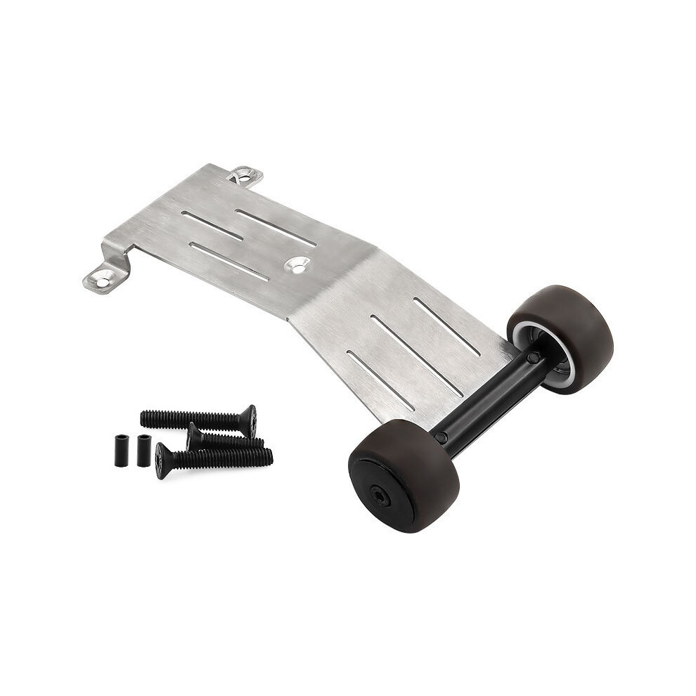 (Black) Rc Car Upgraded Parts Wheelie Bar Wheel For Traxxas Mini Slash 4X4 #108164-1 Black 320997475163
