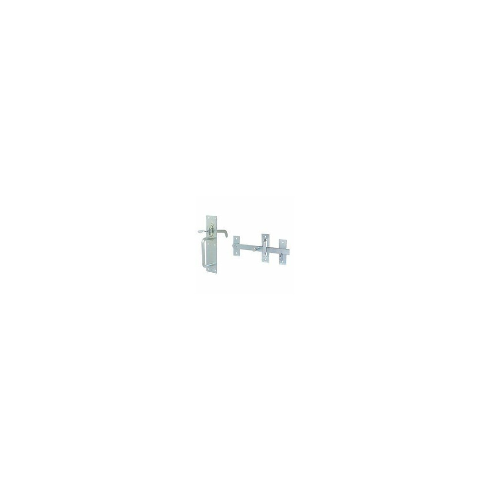 Traditional Steel Suffolk Latch Zinc By Ironmongery World 5057067960223
