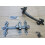 Suffolk Latch 9" Fleur De Lys Antique Iron by Ironmongery World 1