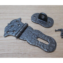 Hasp And Staple Antique Iron Cast Iron