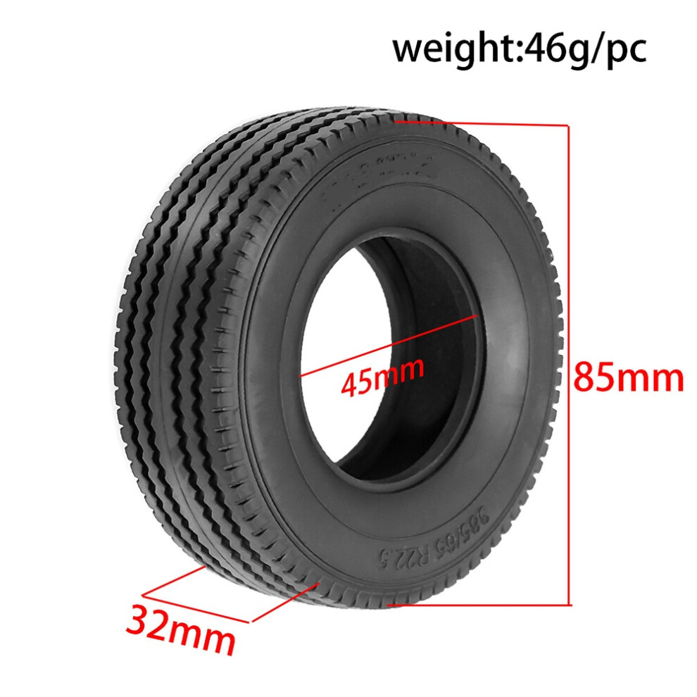 (1Pc*Front Tire) Rubber Beadlock Tires & Wheels Rims Tire For Tamiya 1/14 Rc Crawler Car 320997475231