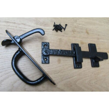 Suffolk Latch Old Country Black Antique by Ironmongery World