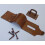 Hasp And Staple Bull Nose Rust by Ironmongery World 1