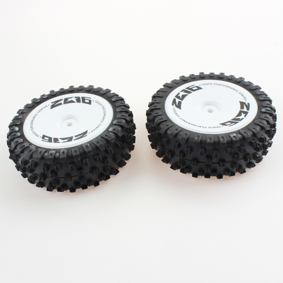 2Pcs Rc Car Tyre For Wltoys124007-2485 Front Tyre Rc Car Upgrade Kit 320997491378