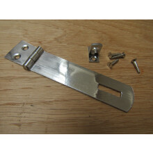 4" Chrome Hasp by Ironmongery World