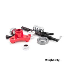 (Red) For Traxxas 1/10 RC Stampede/Slash 2WD & 4x4 Slipper Clutch Eliminator Kit