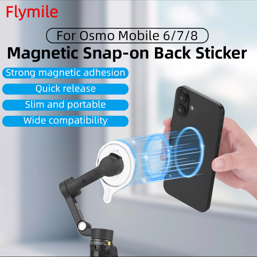 Magnetic Adapter Pads For Dji Osmo Mobile 8/6/7P Handheld Gimbal Stabilizers 113121420876