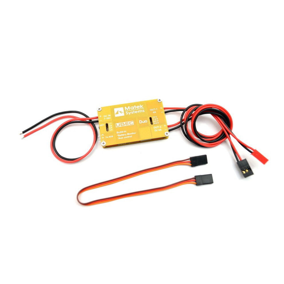 Multi-Axis/Fpv/Graphics Dual Bec 4A+4A With Remote Switch Ubec 320997491842
