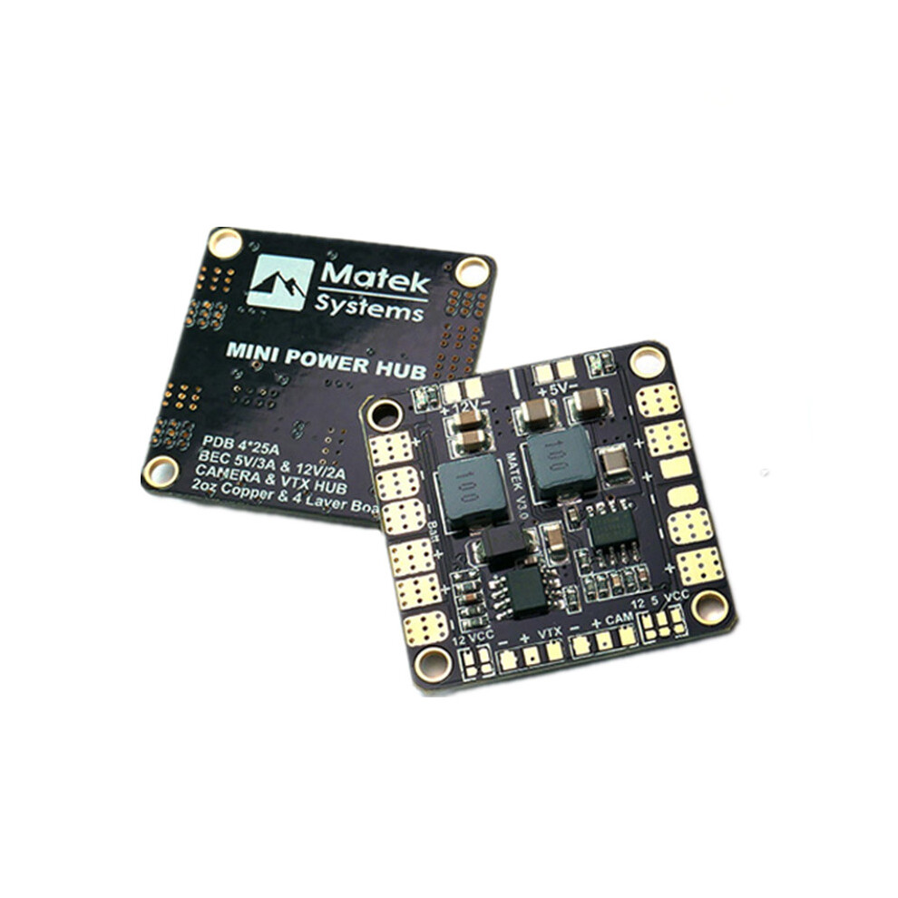 Mini Power Hub Power Distribution Board Pdb With Bec 5V & 12V 320997492146