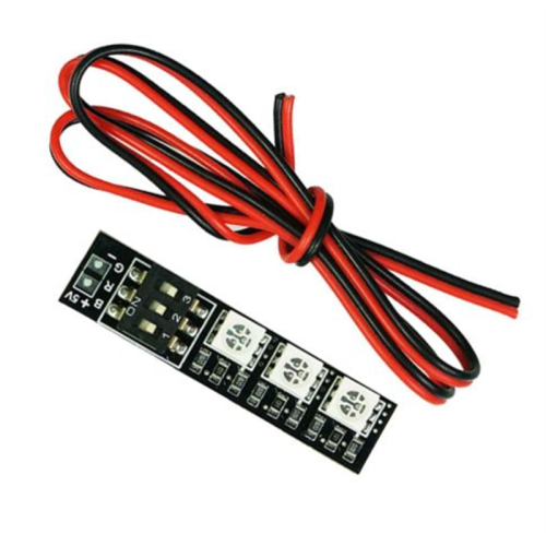 LED 16V 7-colour Switchable Light Board/strip Multi-axis Traverser Aerial Light