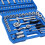 94 Piece Socket Set CRV 1/4 1/2 Drive Metric Hex Star Bits Ratchet Tools 8