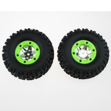 (Right tire) Left & Right Tires Wheel Tyre Kit for Wltoys 12428 12427 1/12 RC Car Spare Replace Parts Accessories
