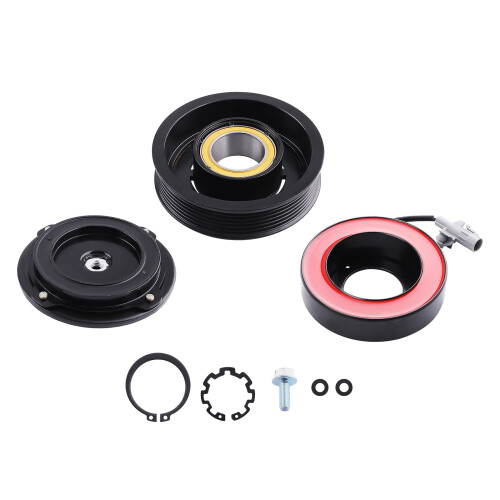 Sprzęgło magnetyczne sprężarki klimatyzacji do BMW E84 E61 E60 E91 E92 E90 E82 64526987862 1