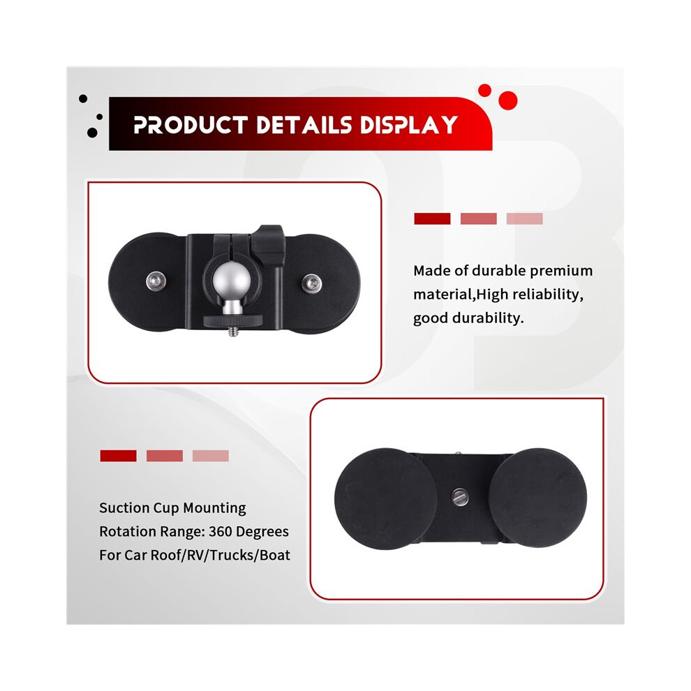 Magnetic Mount Car Roof Mount For Starlink Strong Suction 360 Degrees Adjustable Angle Magnetic Mounting Bracket 4712256527656