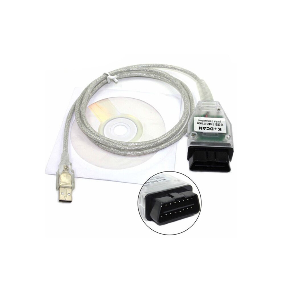 Car Diagnostic Tool Cable Inpa K+Dcan Interface Ft232rl Chip Obd2 Diagnostic Scanner Cable For Car Accessories 4712103934859