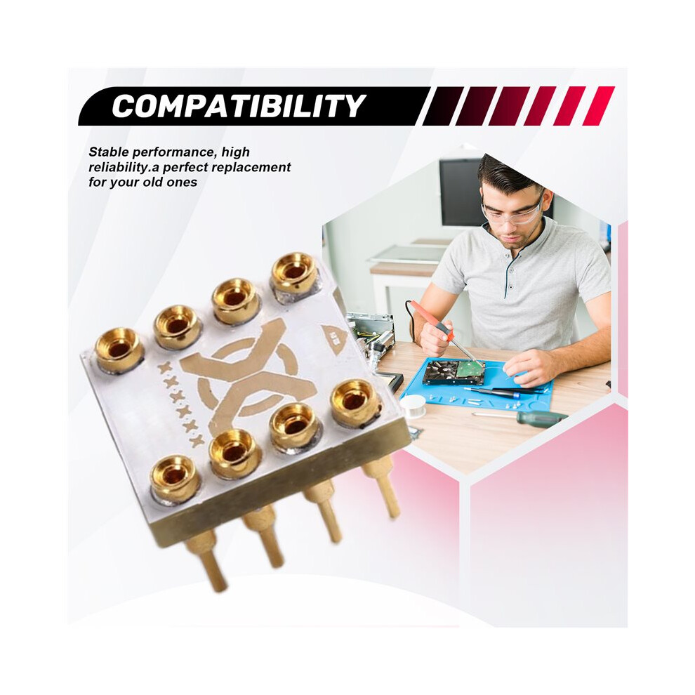 Brecantia 1Pcs Dual Operational Amplifier Upgrade Base Decoupling Operational Amplifier Base