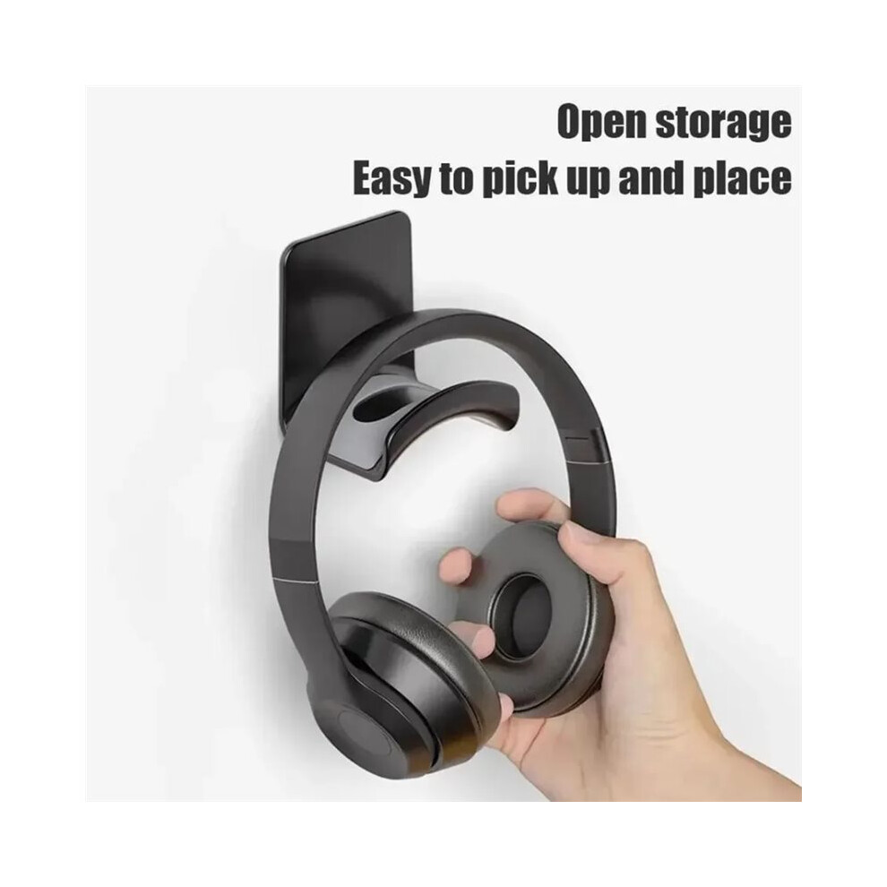 Photos - Portable Audio Accessories Desk Universal Headphone Stand Adhesive Wall Mount Hanger Headset Holder Support for Gaming Earphone Bracket