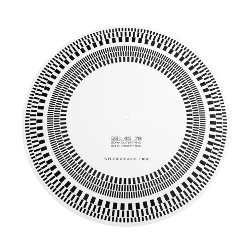 30cm Turntable Strobe Disc Stroboscope Mat Rotational Speed Detection Turntables Calibration Disc for Record Player