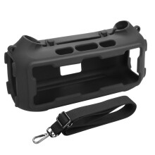 Silicone Cover for Soundcore Boom 2 Outdoor Speaker, Travel Sleeve Case Shockproof Protective Cover with Shoulder Strap