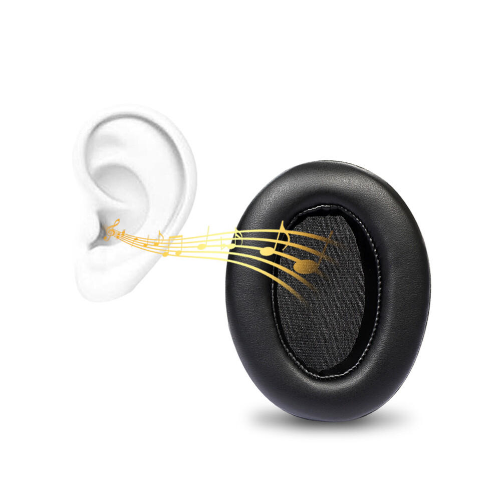 (Grey) Headphone Foam Cover For Hm5 Headphone Cover Oval 110*90Mm Ear Cups Ear Cushions Grey 320997662846