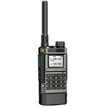 Talkie-Walkie UV-K1(8) pour Bande Aérienne 50-600 MHz, Récepteur Pleine Bande UHF/VHF, Radioamateur, Copie de Fréquence Sans Fil, Chargement USB-C