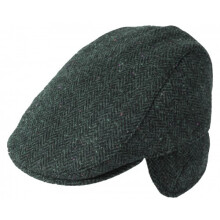 (Pattern 3001 - Navy, XL) Failsworth Oban Tweed Wool Flat Cap