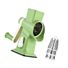 Ergonomic Grip Food Grater Having Viewable-green grass